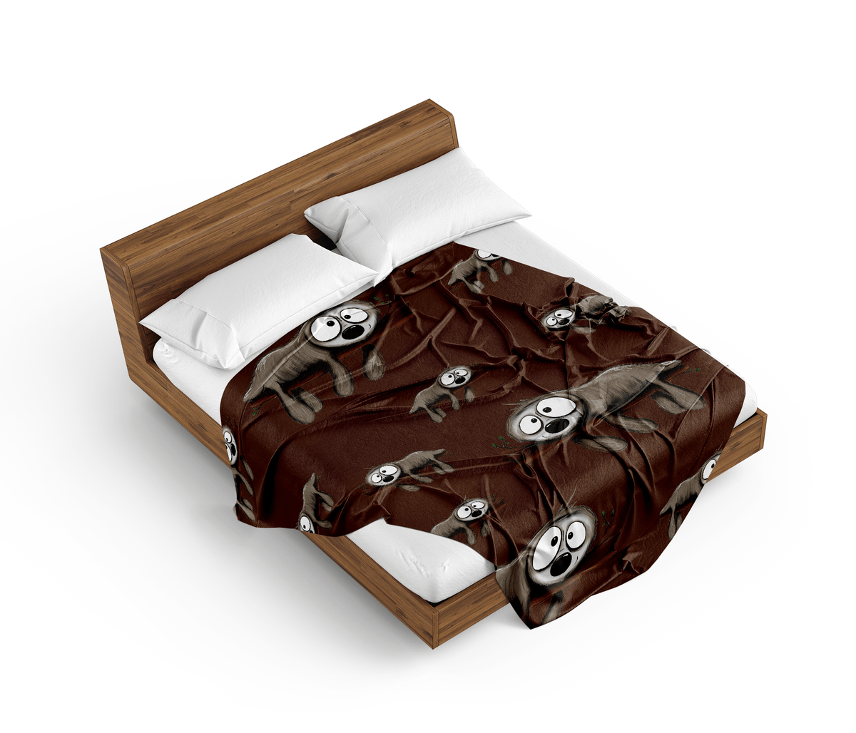 Snoozy Sloth Doona + Pillow