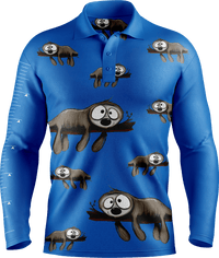 Snoozy Sloth Fishing Shirts 2