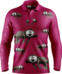 Snoozy Sloth Fishing Shirts 3