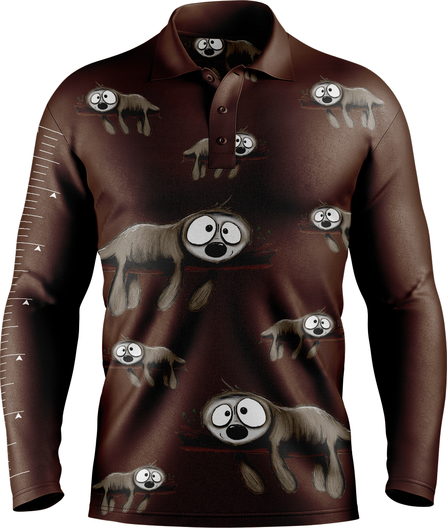 Snoozy Sloth Fishing Shirts