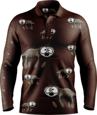 Snoozy Sloth Fishing Shirts 1
