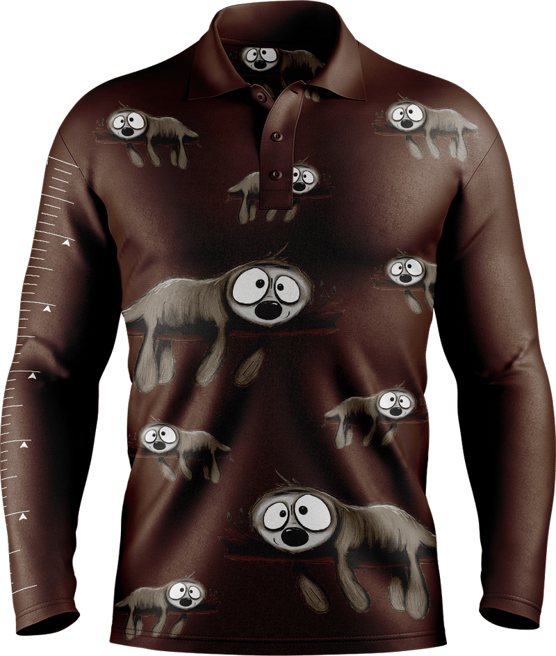 Snoozy Sloth Fishing Shirts
