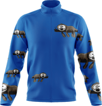 Snoozy Sloth Full Zip Track Jacket 1