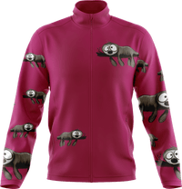 Snoozy Sloth Full Zip Track Jacket 3