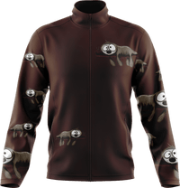 Snoozy Sloth Full Zip Track Jacket 2