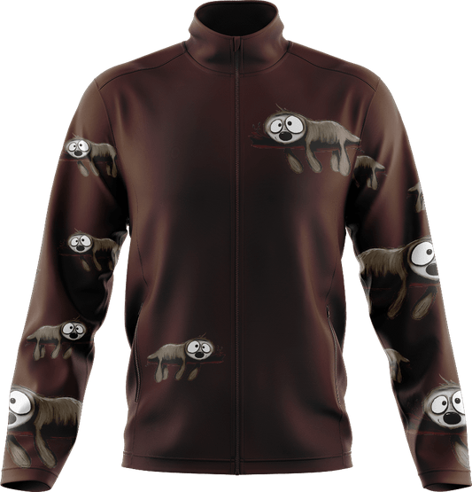 Snoozy Sloth Full Zip Track Jacket - fungear.com.au