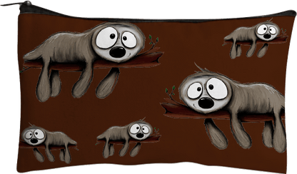 Snoozy Sloth Jumbo Pencil Case - fungear.com.au