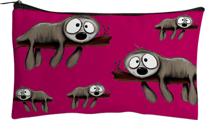 Snoozy Sloth Jumbo Pencil Case - fungear.com.au