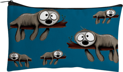 Snoozy Sloth Jumbo Pencil Case - fungear.com.au