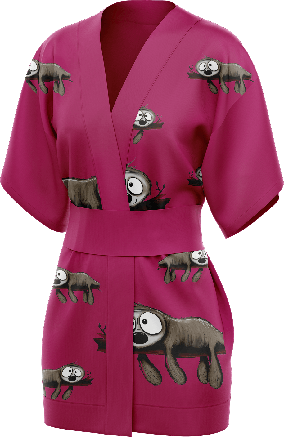 Snoozy Sloth Kimono - fungear.com.au