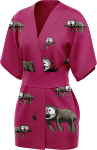 Snoozy Sloth Kimono 1