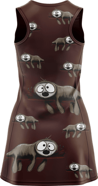 Snoozy Sloth Ladies Mini Dress 7