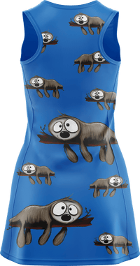 Snoozy Sloth Ladies Mini Dress 5