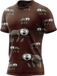 Snoozy Sloth Rash Shirt Short Sleeve 2