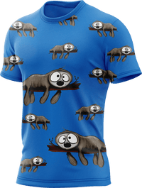 Snoozy Sloth Rash Shirt Short Sleeve 4