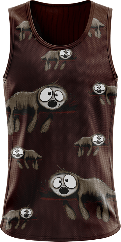 Snoozy Sloth Singlets - fungear.com.au