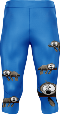 Snoozy Sloth Tights 3/4 or full length 1