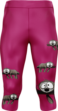 Snoozy Sloth Tights 3/4 or full length 2