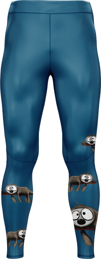 Snoozy Sloth Tights 3/4 or full length 8