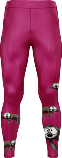 Snoozy Sloth Tights 3/4 or full length 6