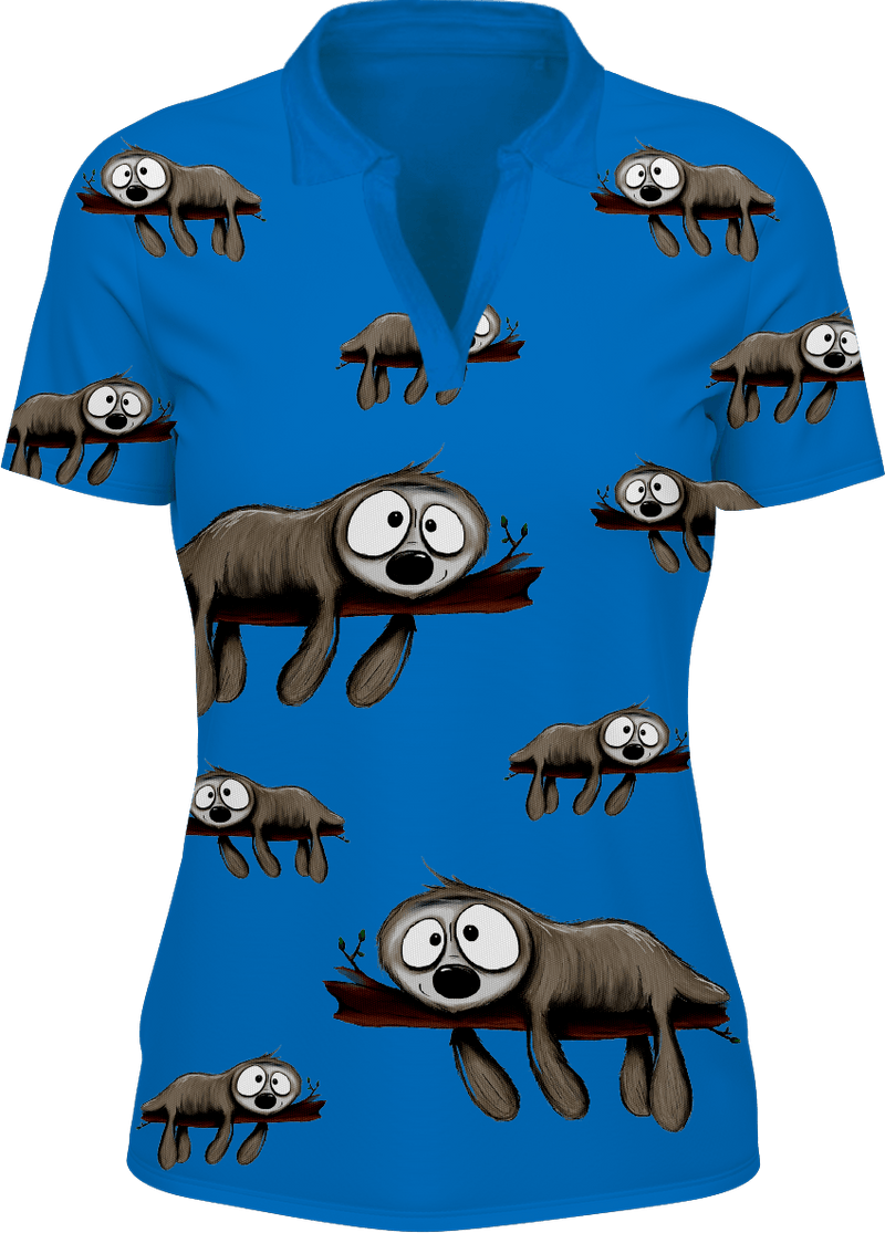 Snoozy Sloth Women's Polo