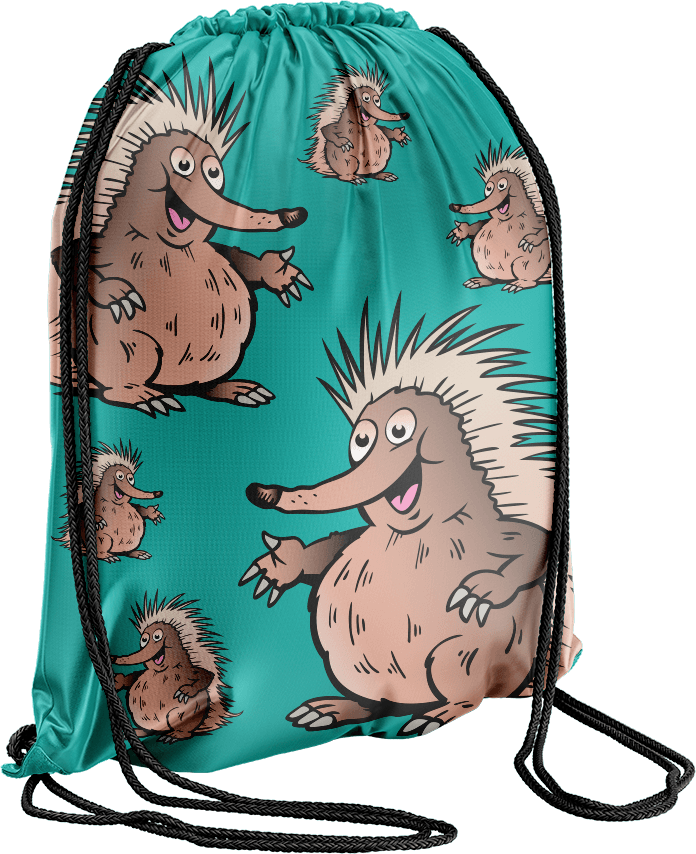 Spunky Echidna Back Bag