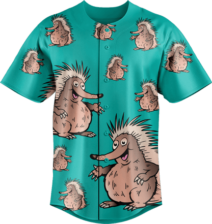 Spunky Echidna Baseball Jerseys - fungear.com.au