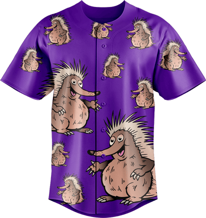 Spunky Echidna Baseball Jerseys - fungear.com.au