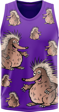 Spunky Echidna Basketball Jersey 2