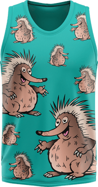 Spunky Echidna Basketball Jersey 3