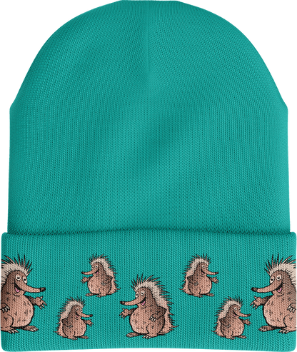 Spunky Echidna Beanie - fungear.com.au