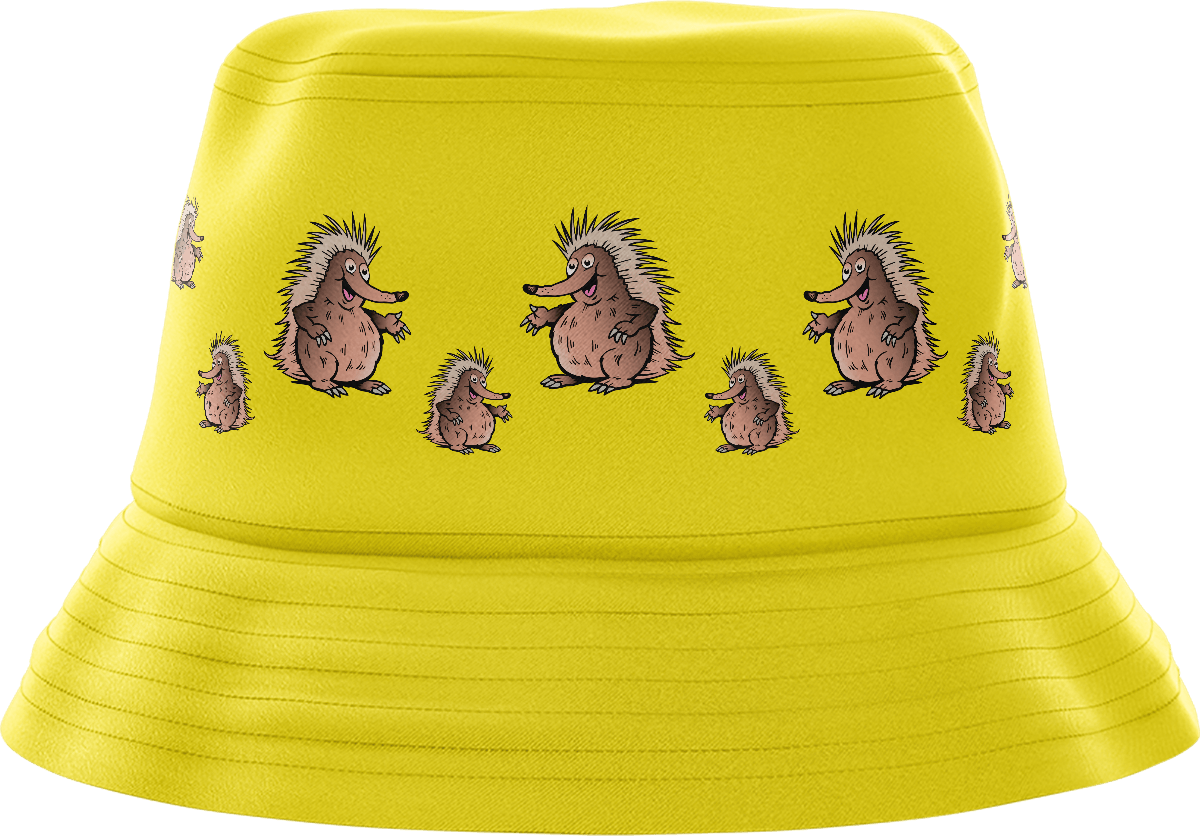 Spunky Echidna Bucket Hats - fungear.com.au