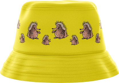 Spunky Echidna Bucket Hats - fungear.com.au