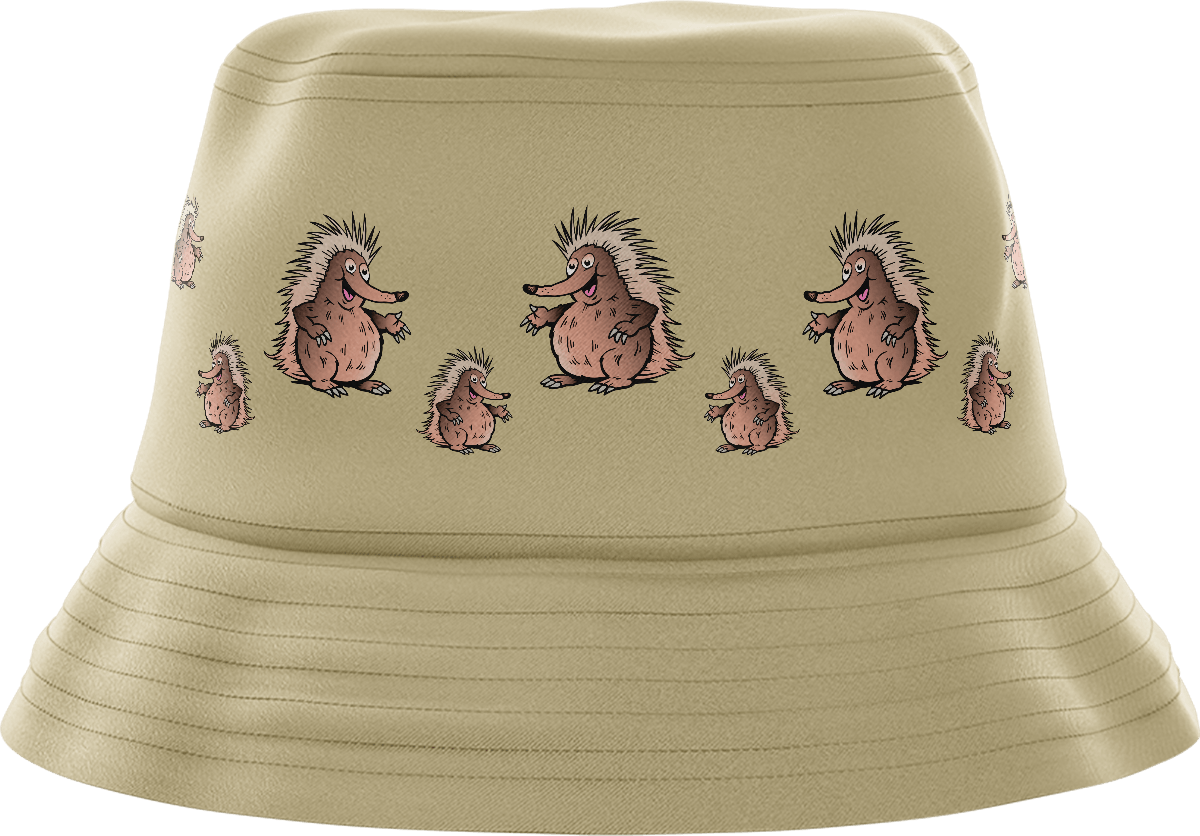 Spunky Echidna Bucket Hats - fungear.com.au