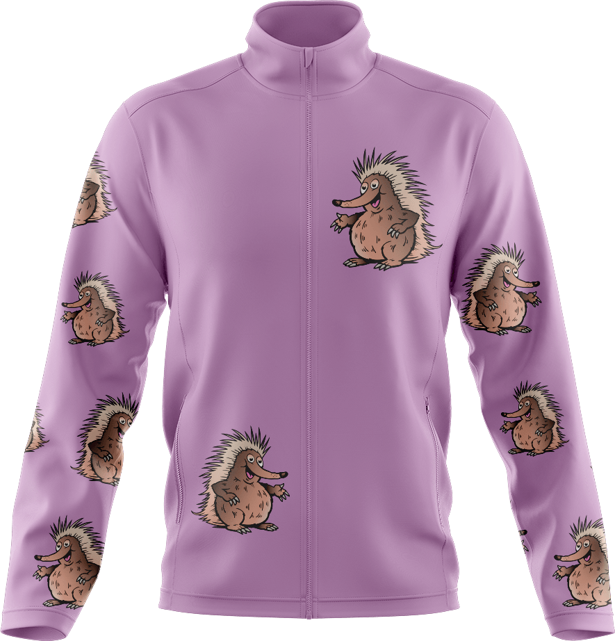 Spunky Echidna Full Zip Track Jacket - fungear.com.au