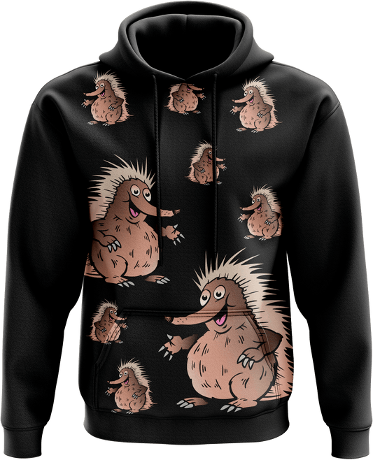 Spunky Echidna Hoodies - fungear.com.au