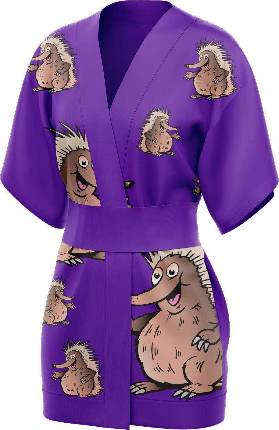 Spunky Echidna Kimono - fungear.com.au