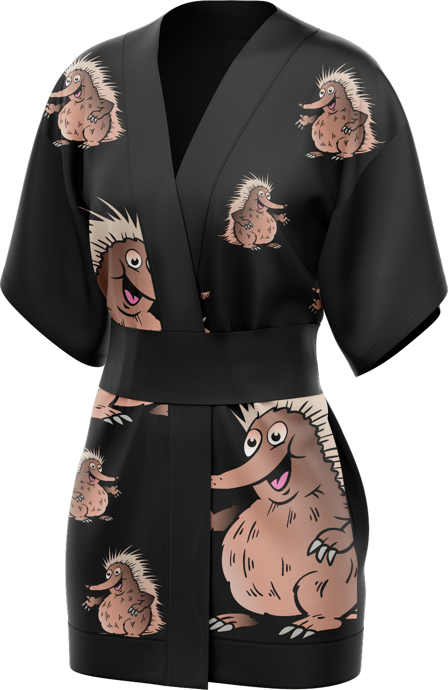 Spunky Echidna Kimono - fungear.com.au