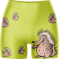 Spunky Echidna Ladies Gym Shorts 3