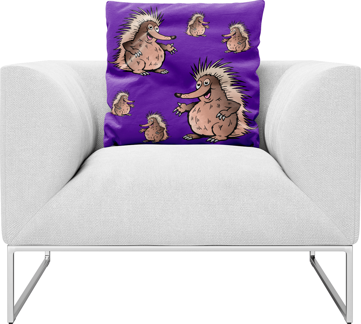 Spunky Echidna Pillows Cushions - fungear.com.au