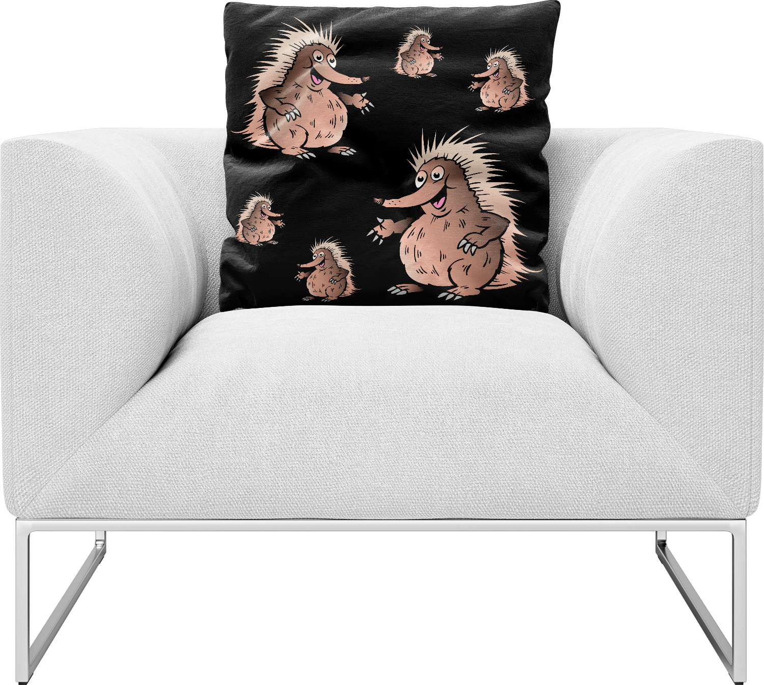 Spunky Echidna Pillows Cushions - fungear.com.au