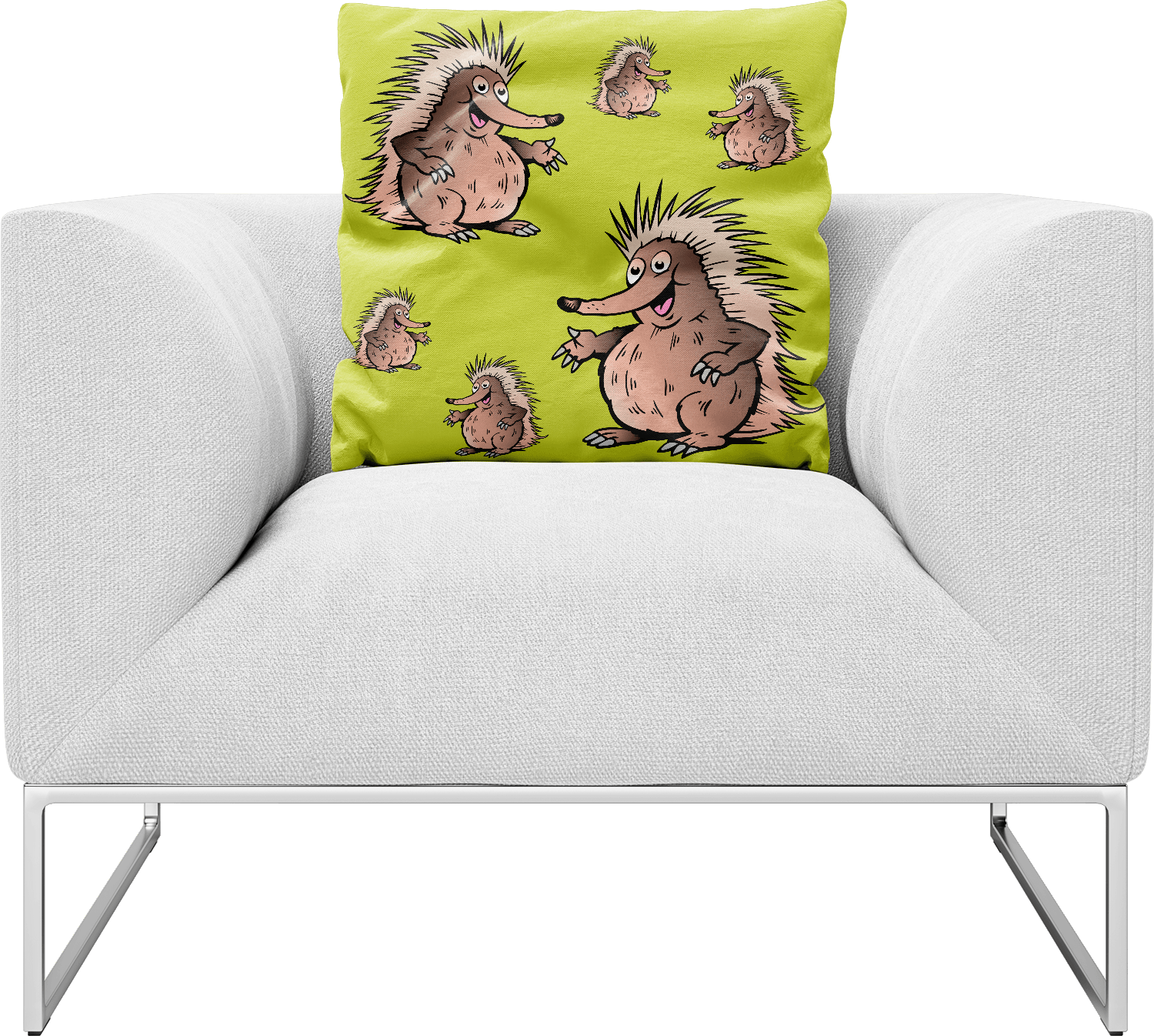 Spunky Echidna Pillows Cushions - fungear.com.au