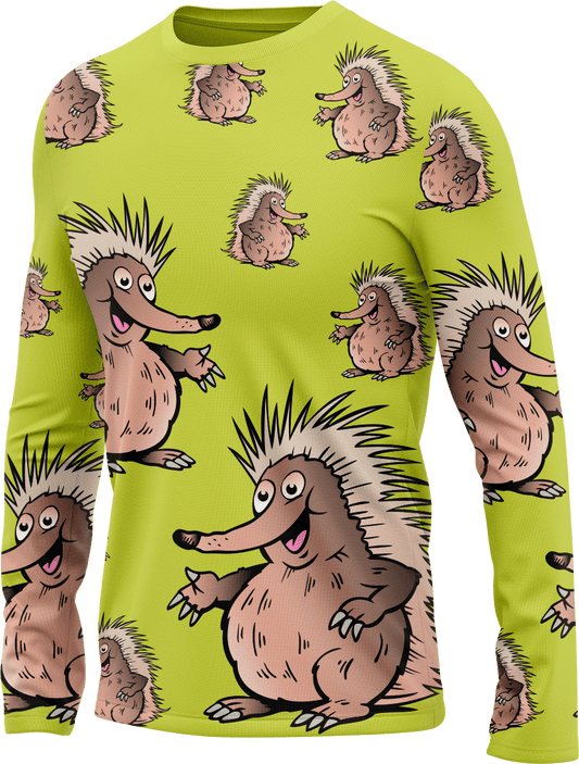 Spunky Echidna Rash Shirt Long Sleeve - fungear.com.au