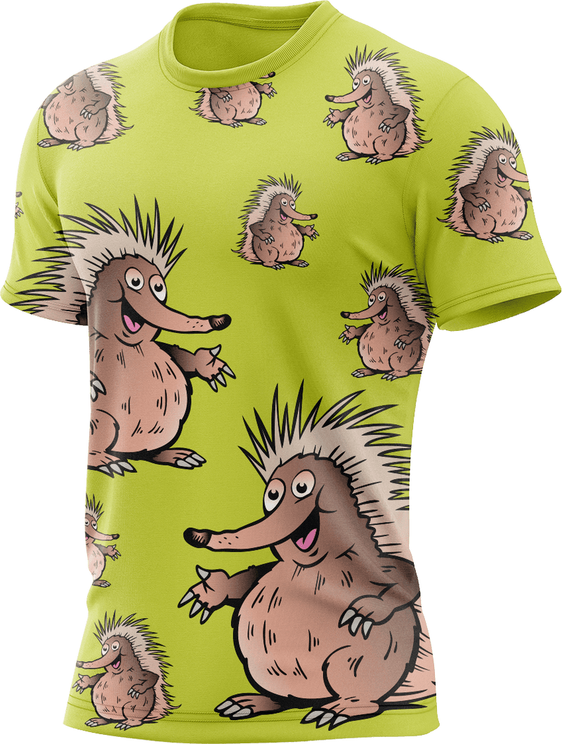 Spunky Echidna Rash Shirt Short Sleeve