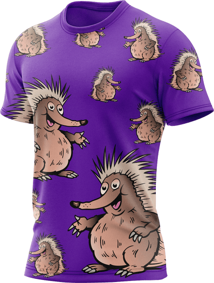 Spunky Echidna Rash T-Shirt Short Sleeve - fungear.com.au