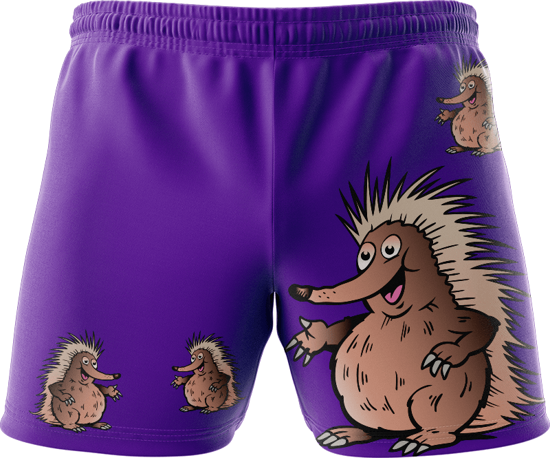 Spunky Echidna Shorts - fungear.com.au