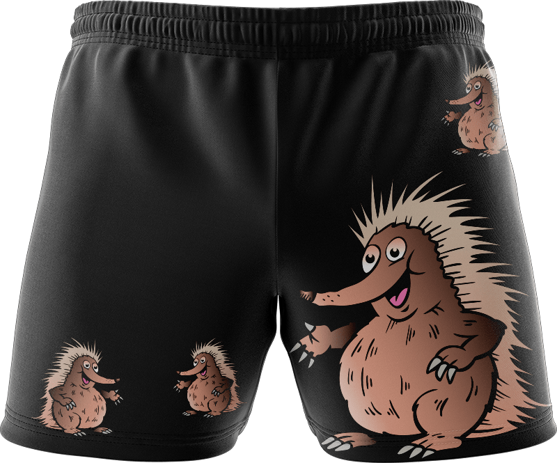 Spunky Echidna Shorts - fungear.com.au