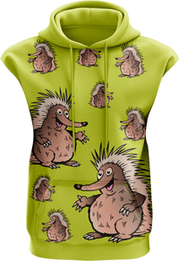 Spunky Echidna Sleeveless Hoodie 3