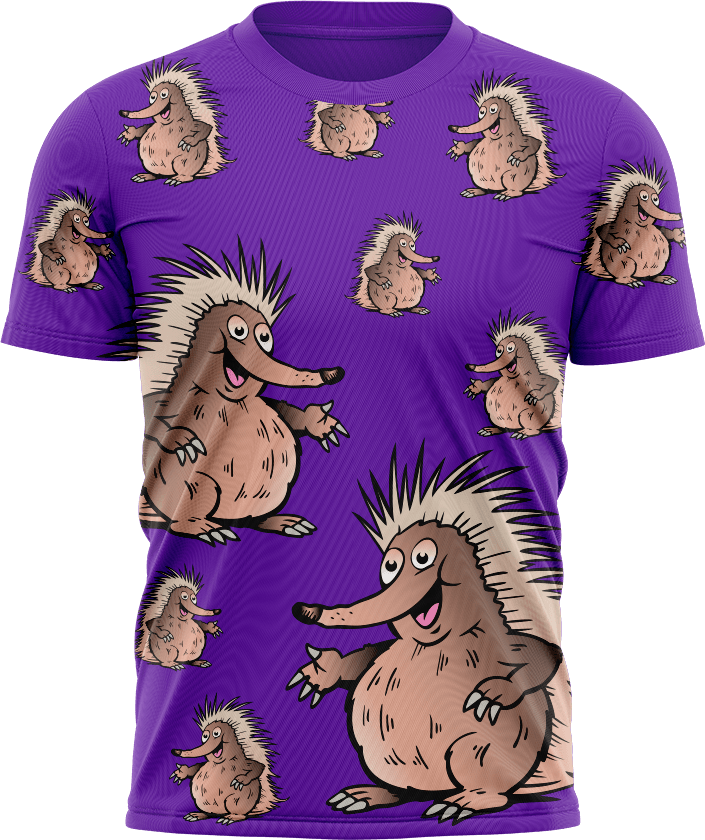 Spunky Echidna T Shirts - fungear.com.au