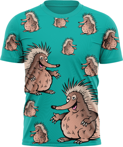 Spunky Echidna T Shirts - fungear.com.au